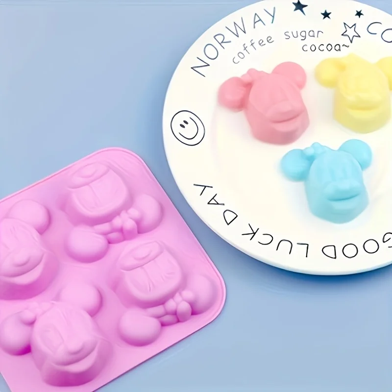 Soap Making Accessories - 1 adet Minnie karikatür kalıbı, El