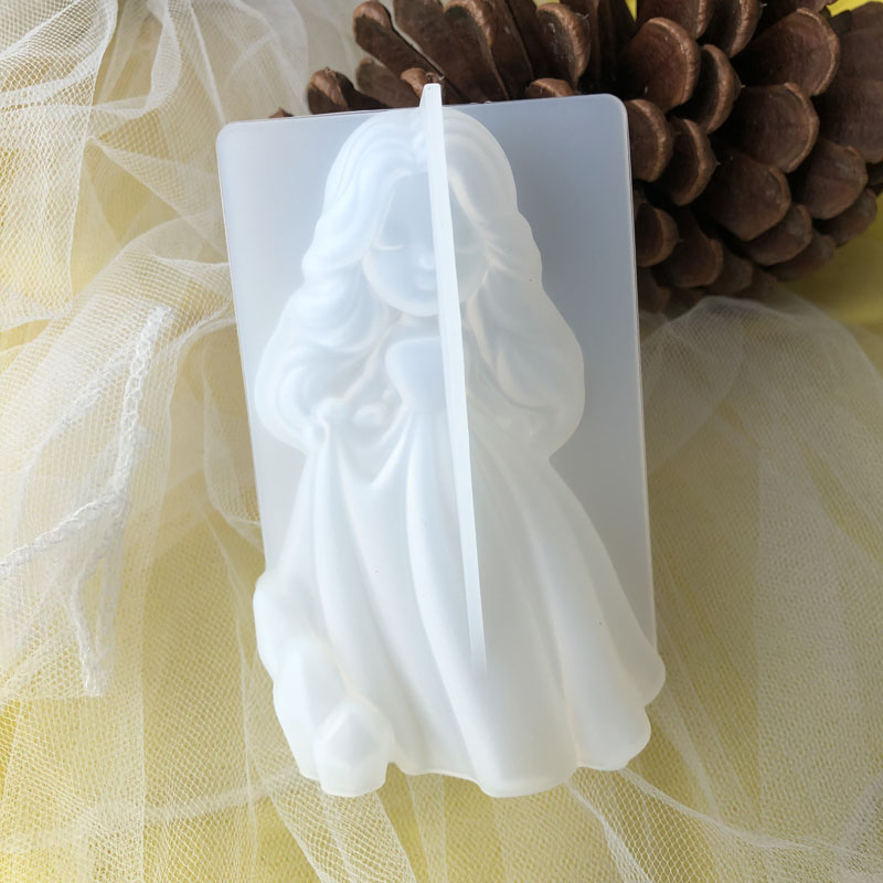 Soap Making For Beginners - 3D Sevimli Prenses Silikon Mum Kalıp