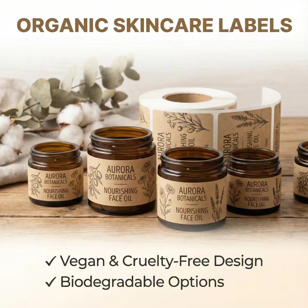 Kraft Soap Label - Özel Ekolojik Kraft Kağıt Sabun Etiketleri