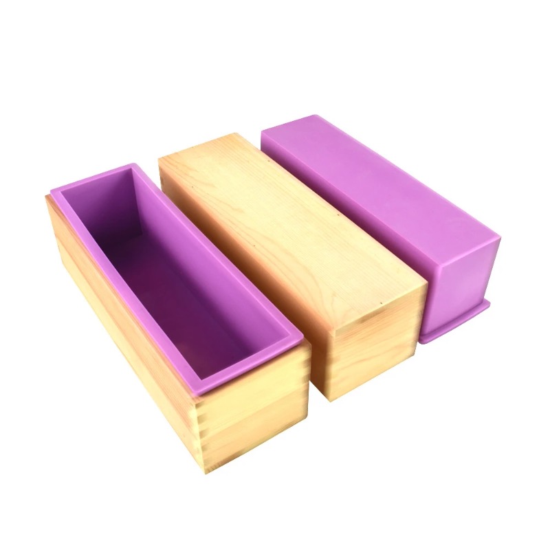 Soap Making Book - Esnek Silikon Sabun Kalıbı Dikdörtgen Kalıp
