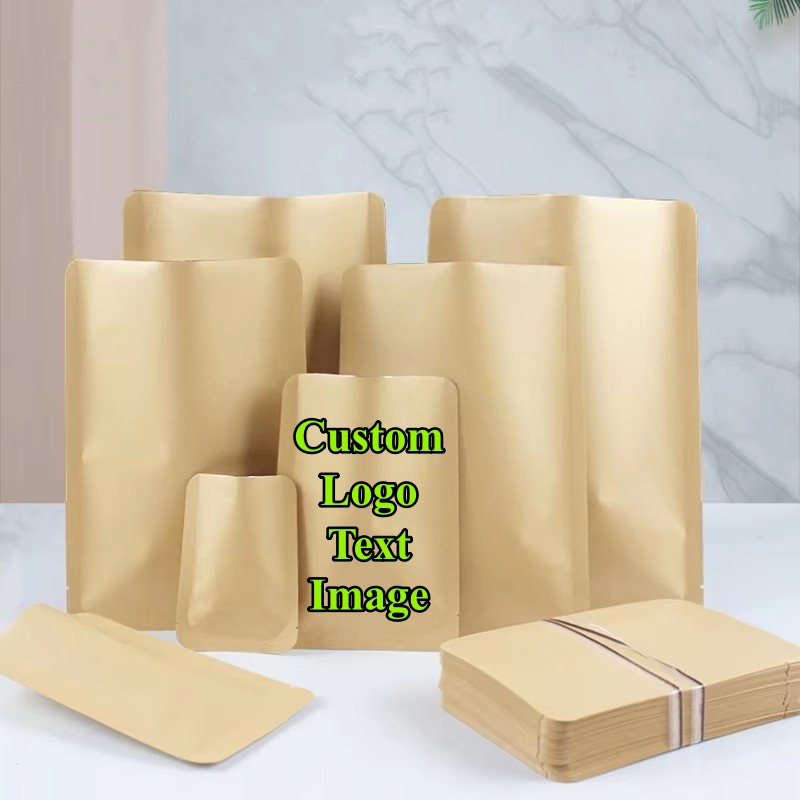 Kraft Soap Label - 200 adet düz Kraft kağıt açık