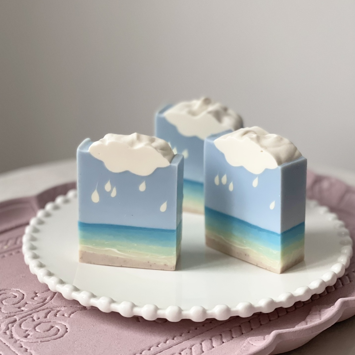 Soap Making For Beginners - Cetvel ile sabun kaburga desen resim