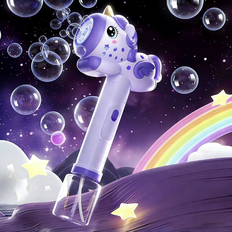 Soap Making Lab - Yeni Unicorn Elektrikli Baloncuk Tabancası Otomatik