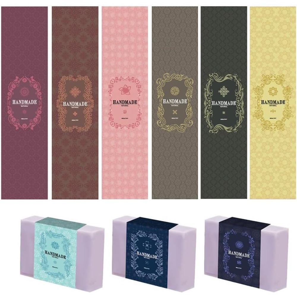Kraft Soap Label - 90 Adet El Yapımı Etiket Bandı