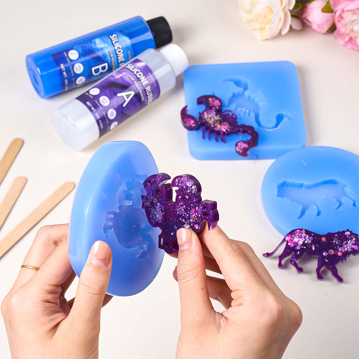 118ml/296ml Silikon Kalıp Yapı - Soap Making Kit incelemesi ve fiyatı