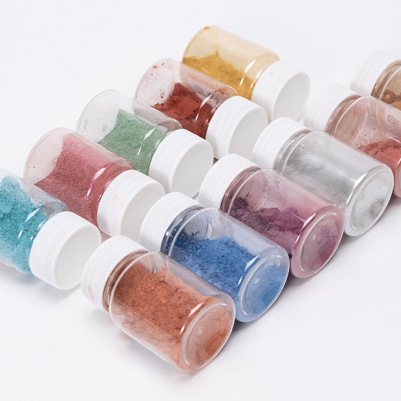 10g/şişe inci mika tozu serami - Mica Powder Colorant incelemesi ve fiyatı