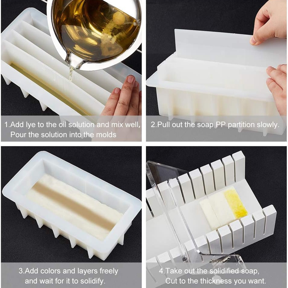 42 oz Silikon Sabun Kalıp 5 Ak - Soap Making Kit For Beginners incelemesi ve fiyatı