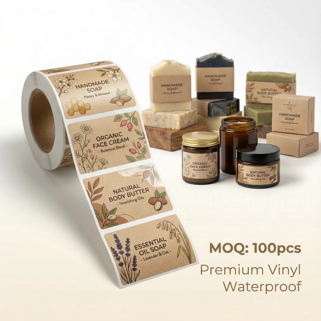 Özel Ekolojik Kraft Kağıt Sabu - Kraft Soap Label incelemesi ve fiyatı