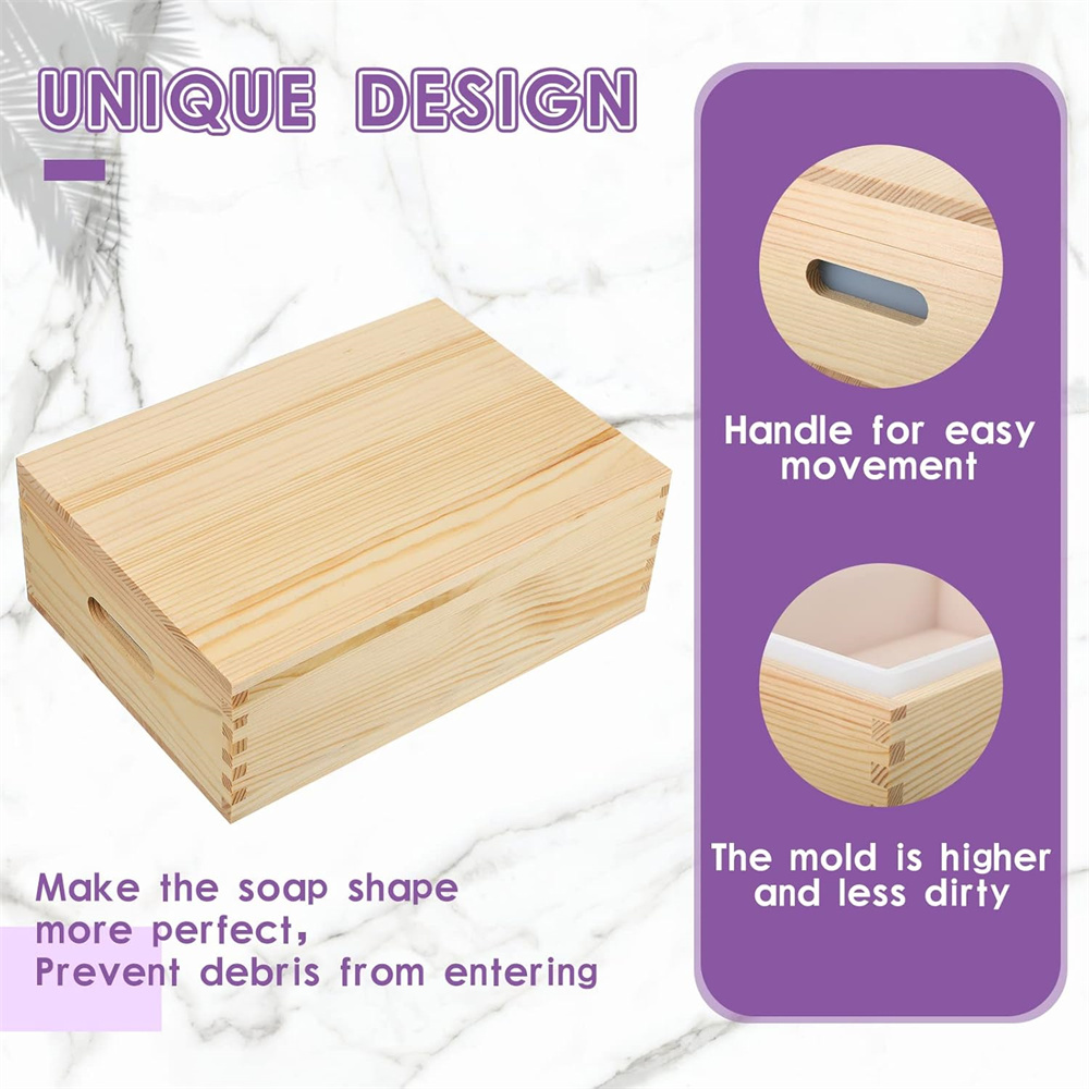 Büyük Sabun Kalıpları Dikdörtg - Soap Making For Beginners incelemesi ve fiyatı