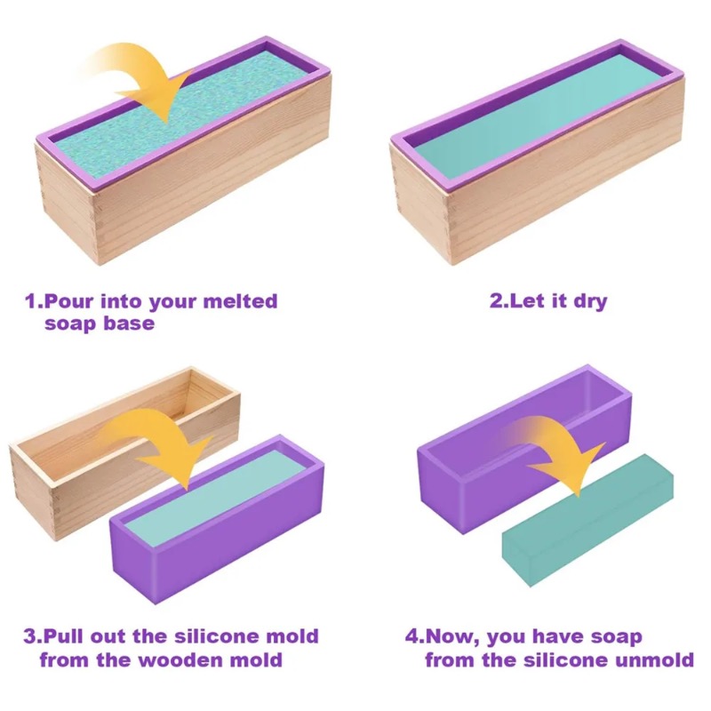 Esnek Silikon Sabun Kalıbı Dik - Soap Making Book incelemesi ve fiyatı