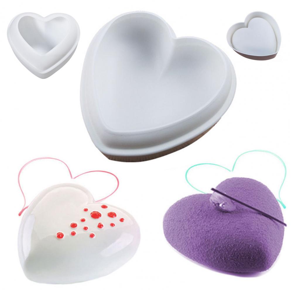 Kalp Şeklinde Silikon Kalıp 3D - Soap Making Jelly incelemesi ve fiyatı