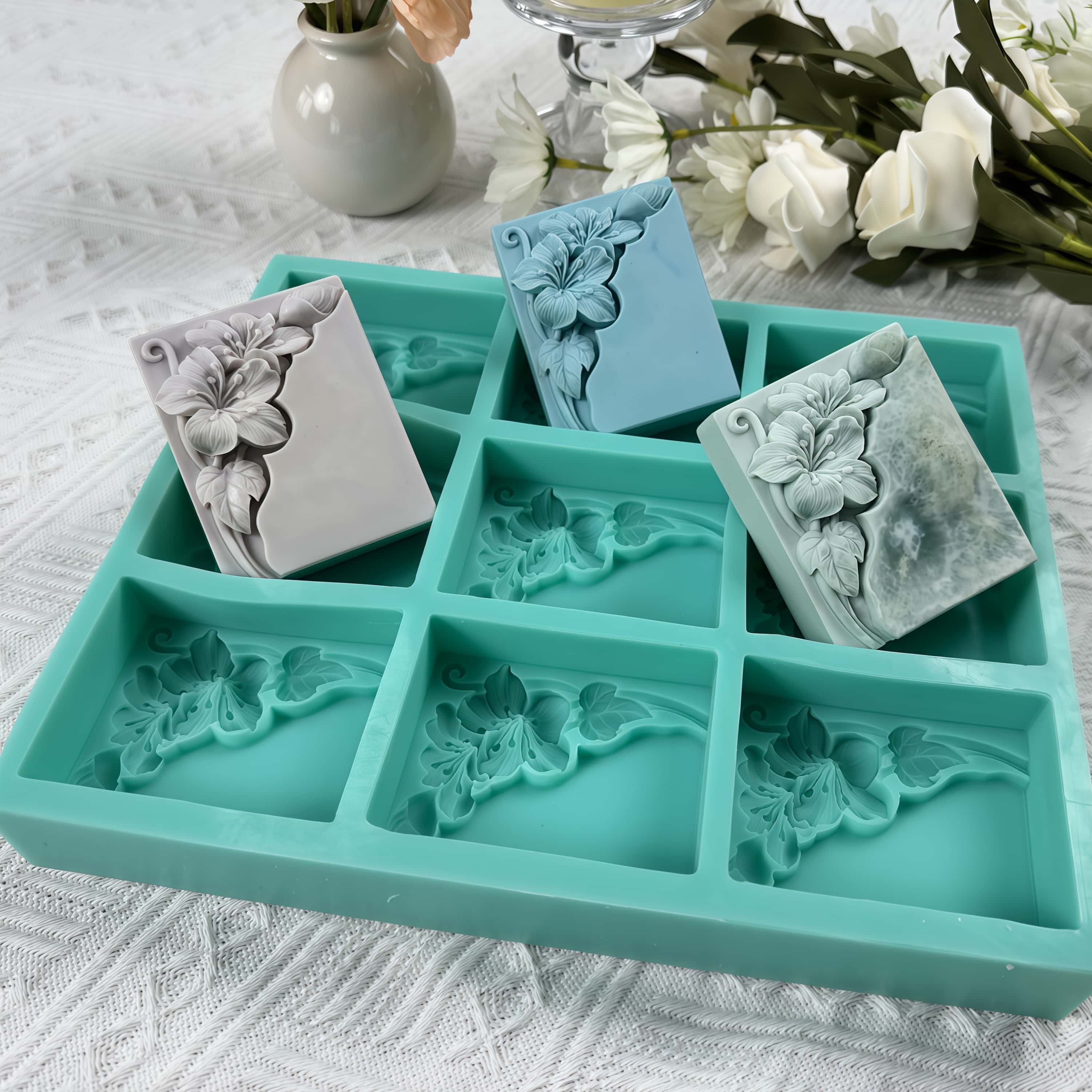 9 Boşluk Tung Çiçek Sabunu Kal - Soap Making Accessories incelemesi ve fiyatı