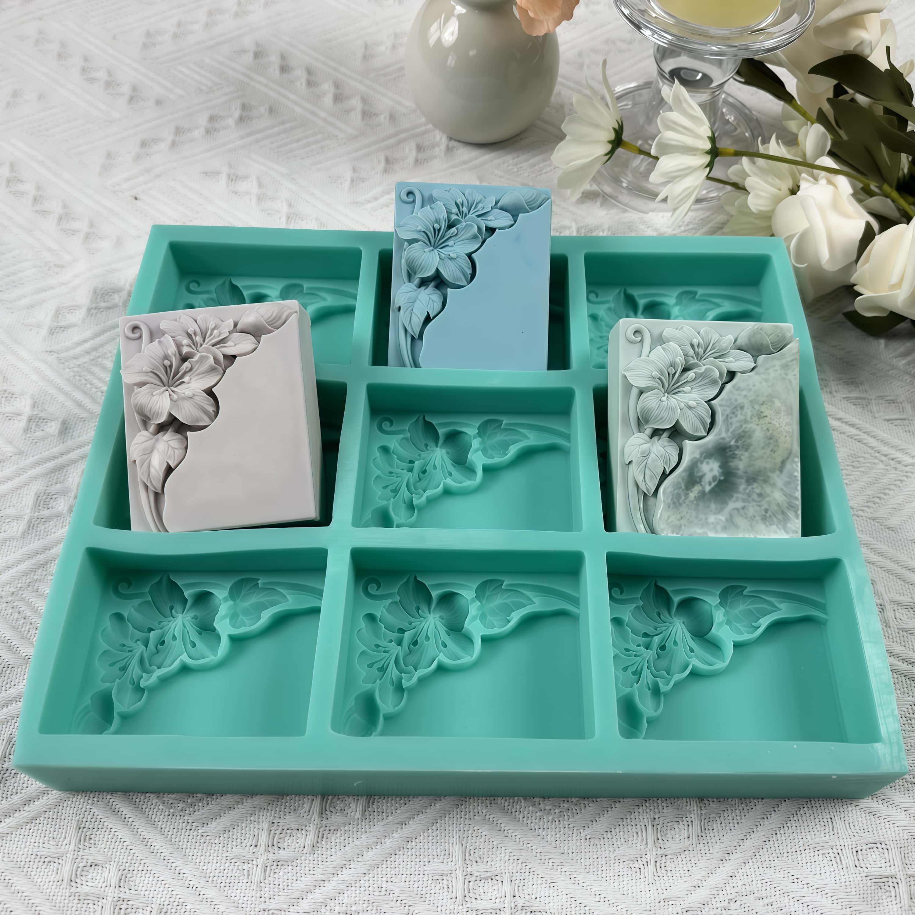9 Boşluk Tung Çiçek Sabunu Kal - Soap Making Accessories incelemesi ve fiyatı