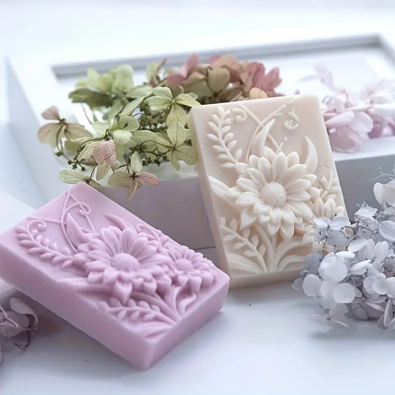 3D Çiçek Kare Sabun silikon ka - Soap Making Kit For Beginners incelemesi ve fiyatı