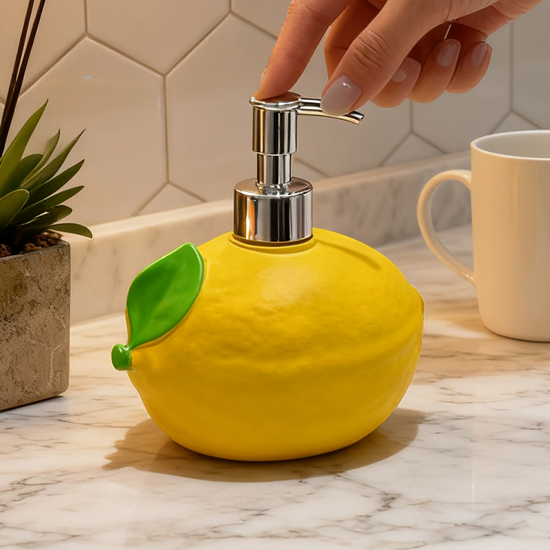 Sevimli Limon Şeklinde Reçine  - Soap Making Jug incelemesi ve fiyatı