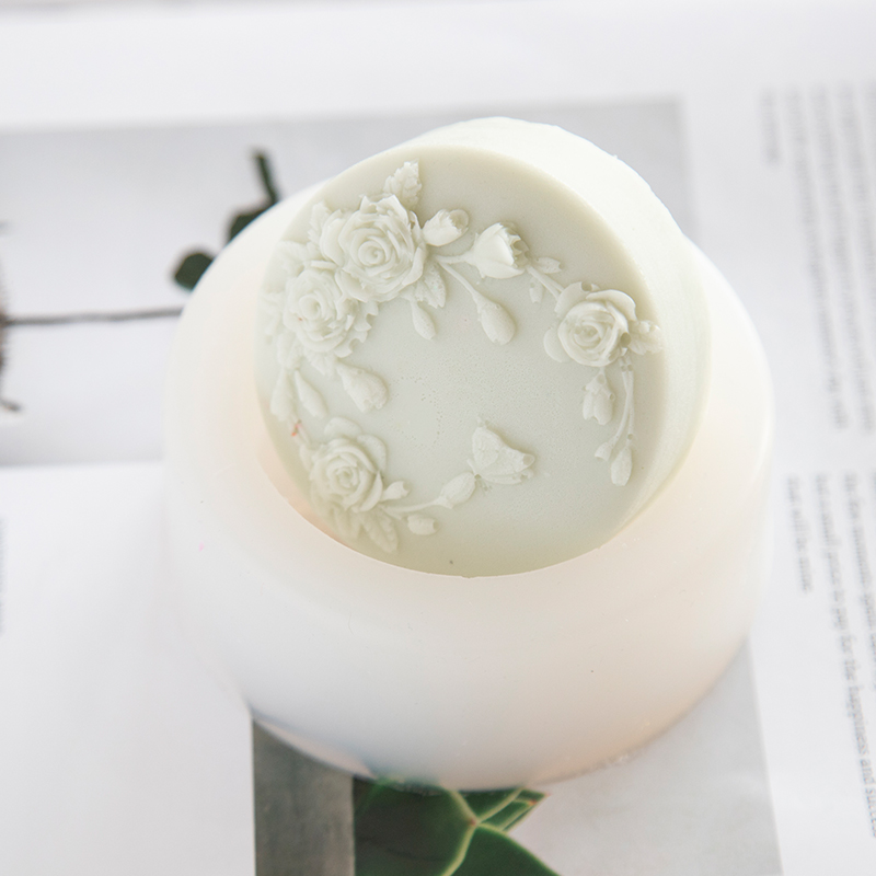Yuvarlak Şekil Gül Çiçek El Ya - Soap Making Accessories incelemesi ve fiyatı