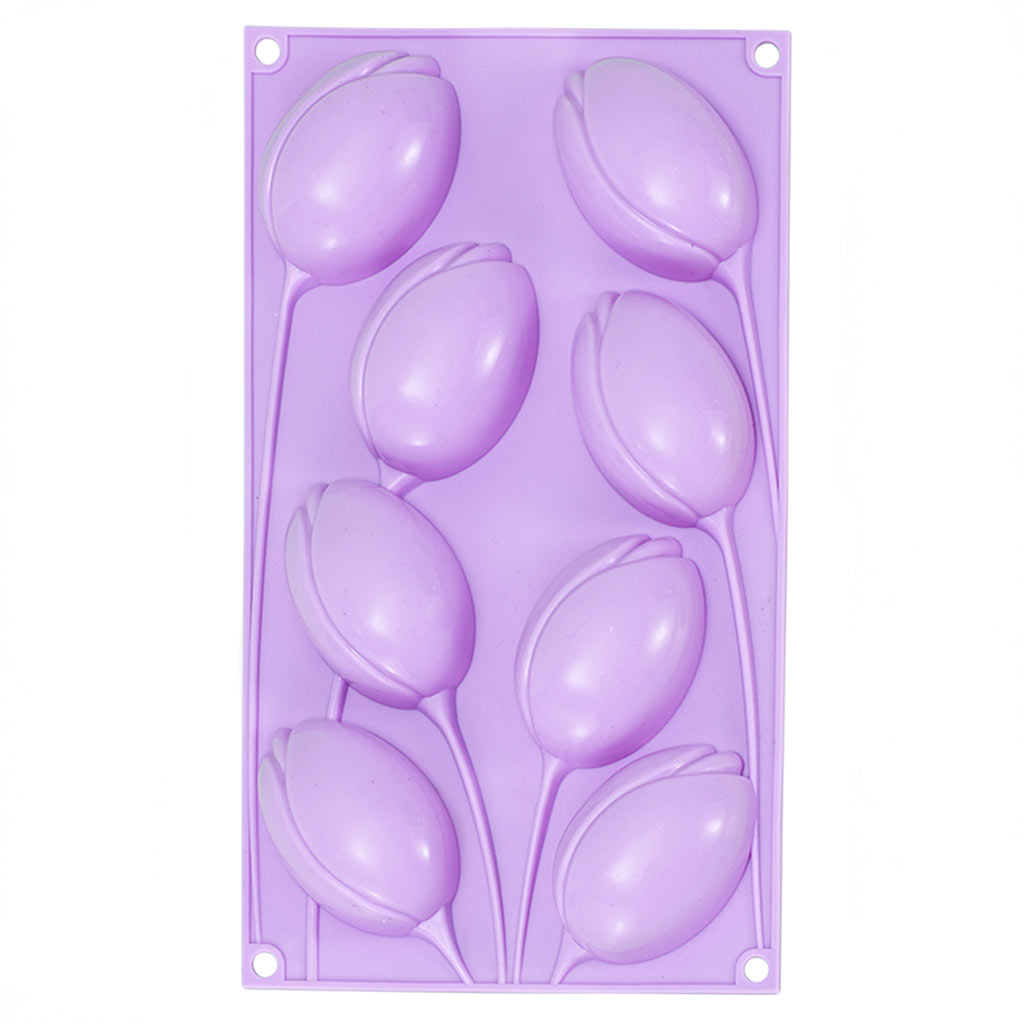 Gıda Sınıfı 8 Bölmeli Lale Sil - Soap Making Jelly incelemesi ve fiyatı