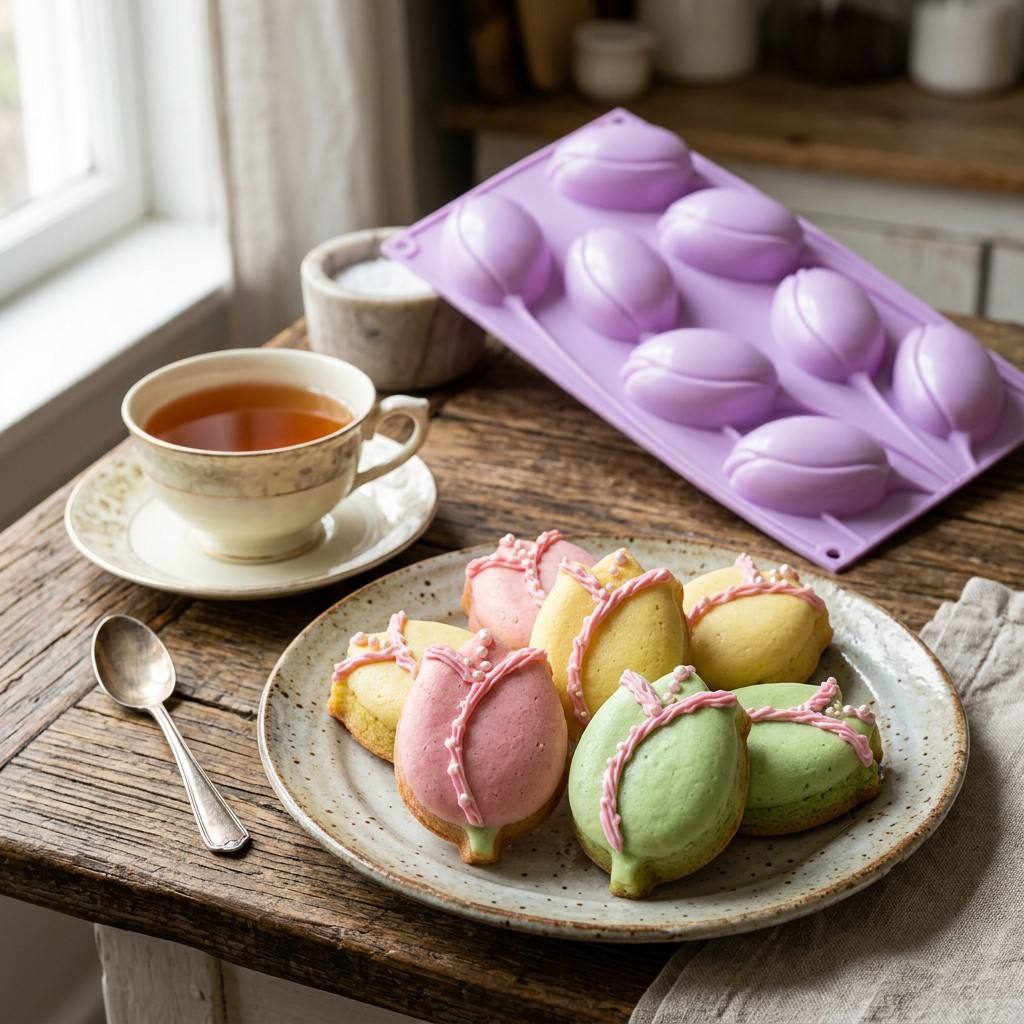 Gıda Sınıfı 8 Bölmeli Lale Sil - Soap Making Jelly incelemesi ve fiyatı