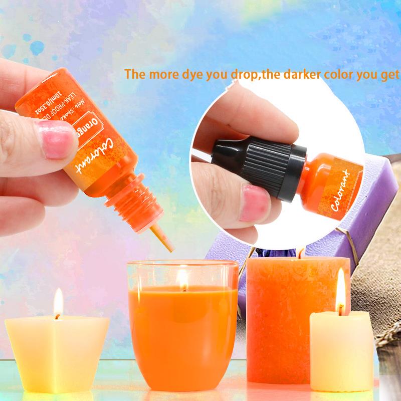 20 renk 10ml mum balmumu Pigme - Soap Making Jelly incelemesi ve fiyatı