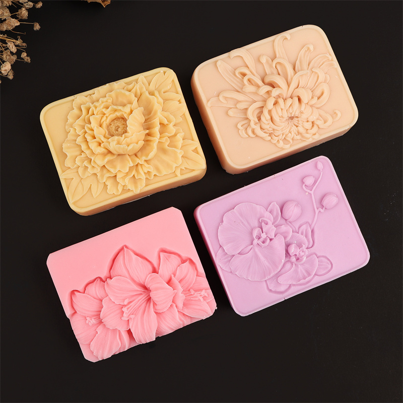 Çiçek Desenli Silikon Sabun Ka - Soap Making Accessories incelemesi ve fiyatı