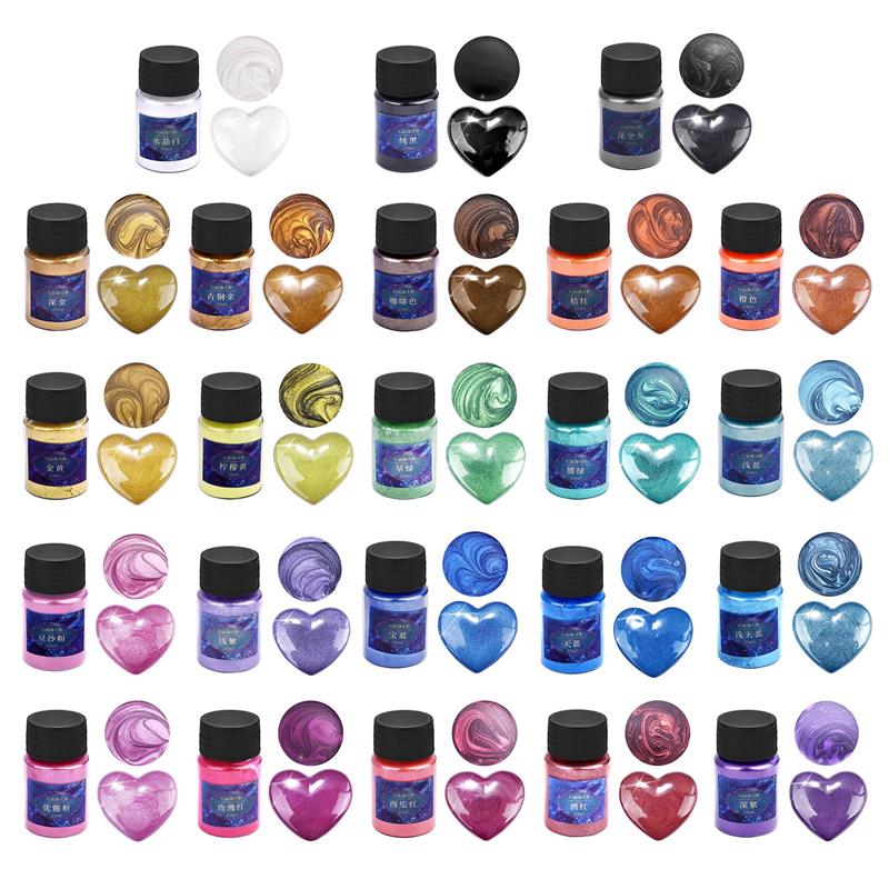 10g/şişe sedefli toz reçine Pi - Mica Powder Colorant incelemesi ve fiyatı