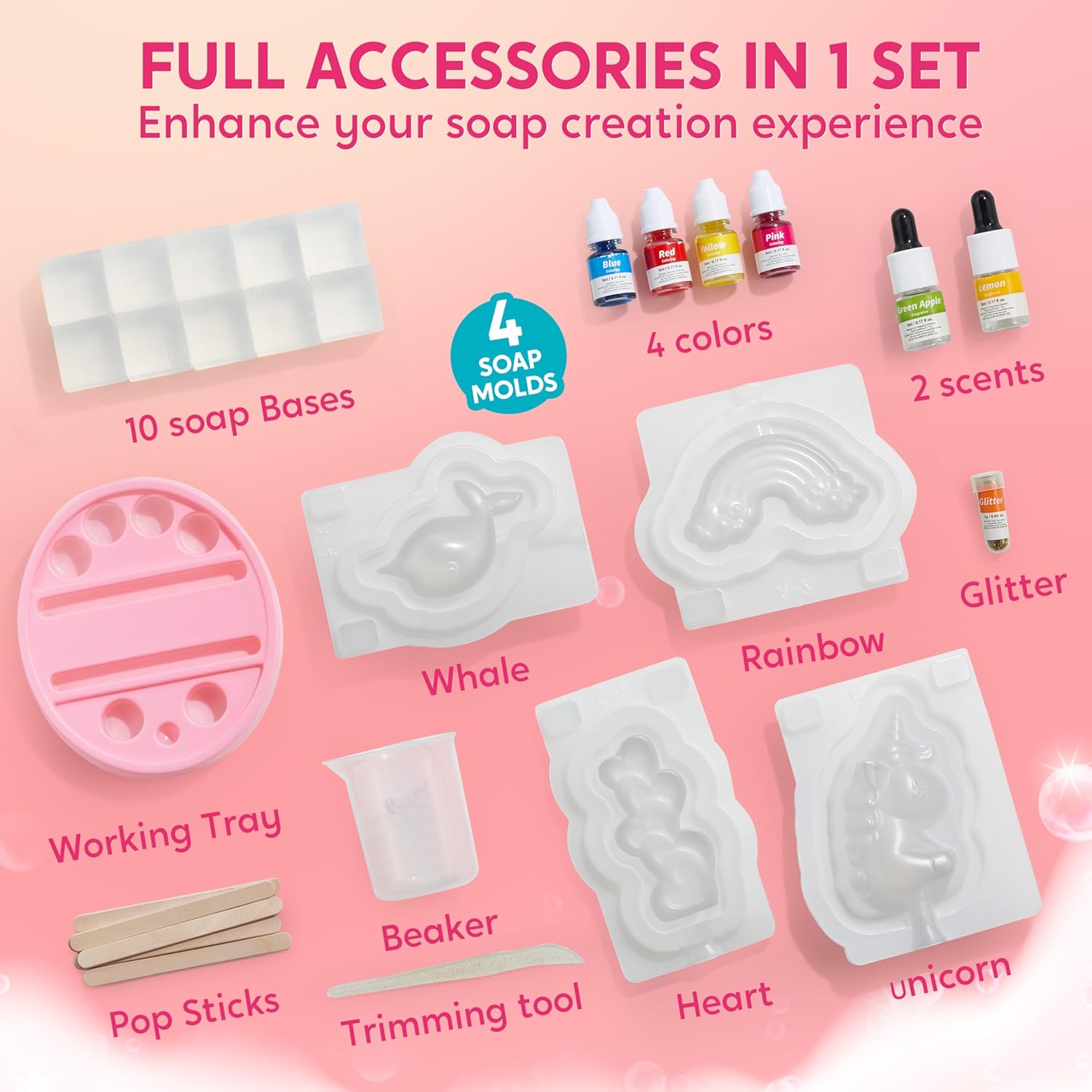 JOYFY Unicorn Sabun Yapma Seti - Soap Making Lab incelemesi ve fiyatı