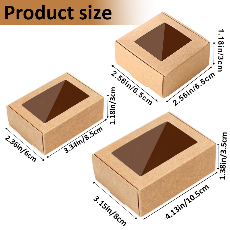 15/35/50 PCS Kendi Yapımı Pake - Kraft Soap Label incelemesi ve fiyatı