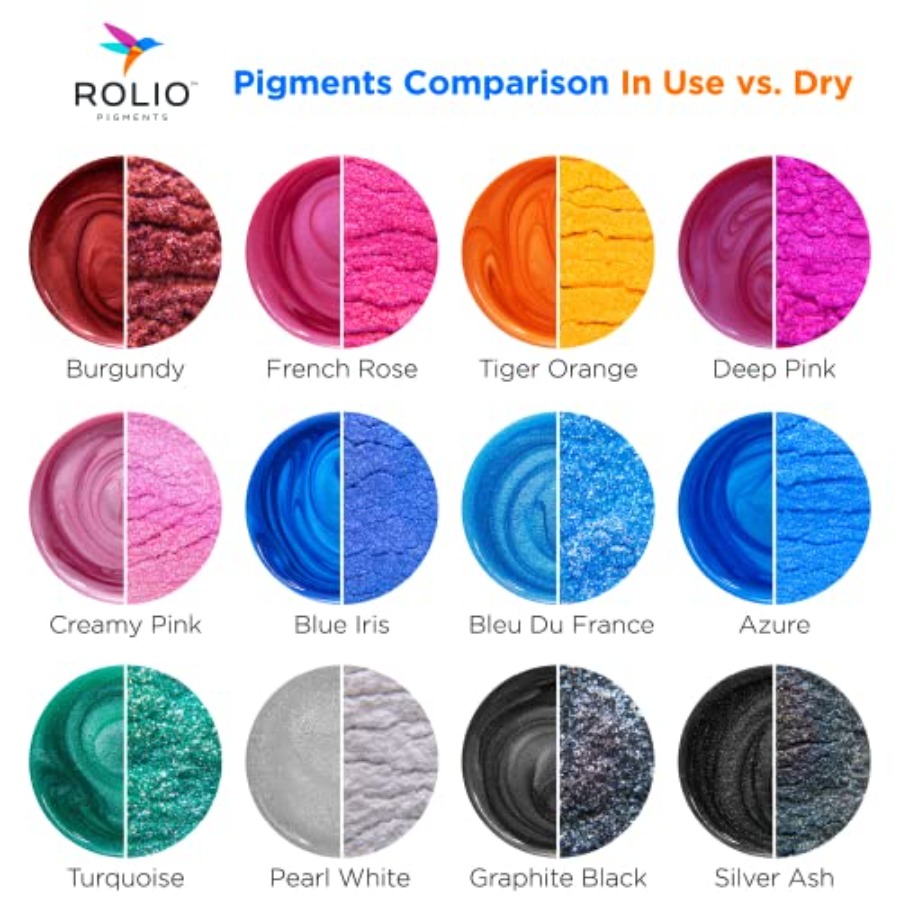 Mika Tozu Renk Pigment Seti -  - Mica Powder Colorant incelemesi ve fiyatı