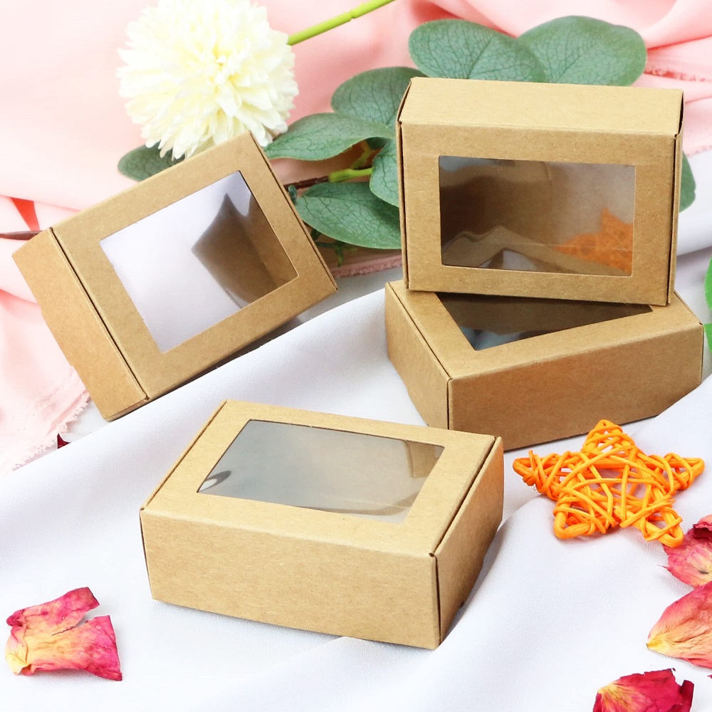 50 Adet Pencereli Mini Kraft K - Kraft Soap Label incelemesi ve fiyatı