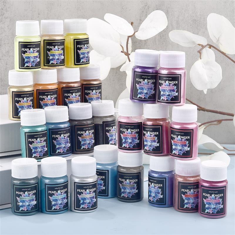 6/24/30 Renk Epoksi Reçine Boy - Mica Powder Colorant incelemesi ve fiyatı