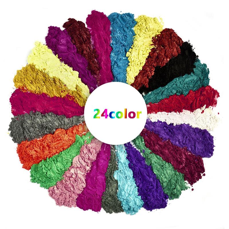 6/24/30 Renk Epoksi Reçine Boy - Mica Powder Colorant incelemesi ve fiyatı