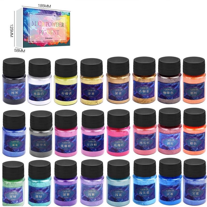 6/24/30 Renk Epoksi Reçine Boy - Mica Powder Colorant incelemesi ve fiyatı