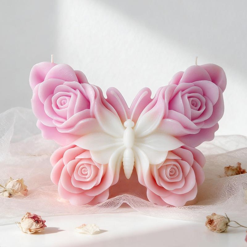 DIY Gül Kelebek Formu silikon  - Soap Making Accessories incelemesi ve fiyatı