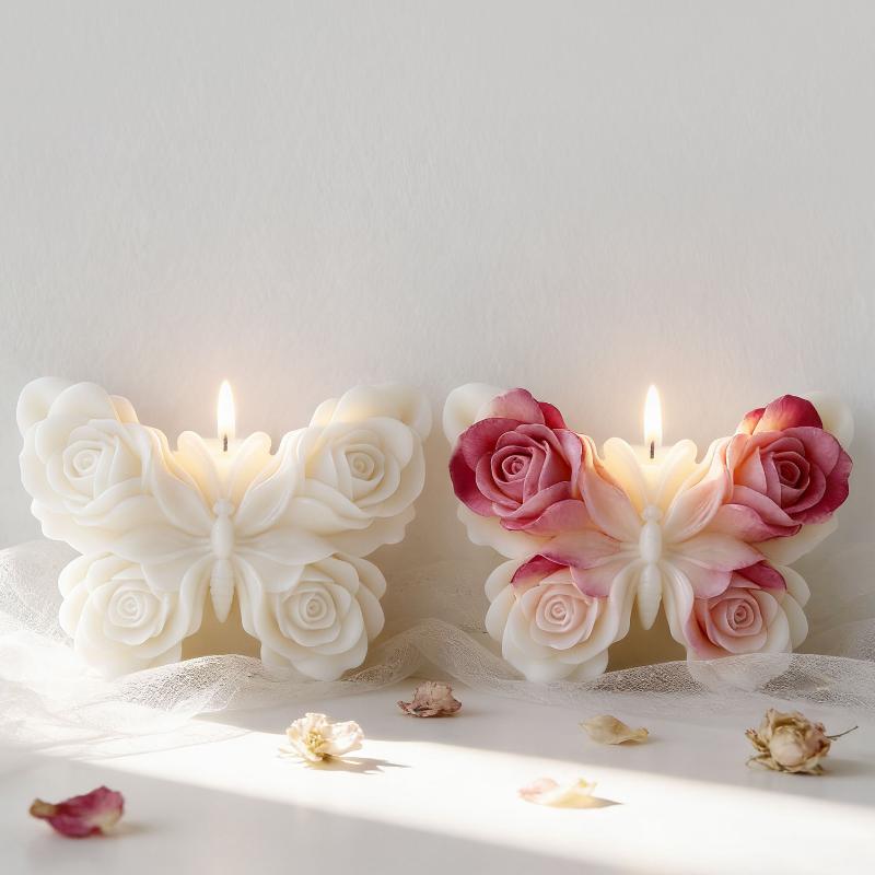 DIY Gül Kelebek Formu silikon  - Soap Making Accessories incelemesi ve fiyatı