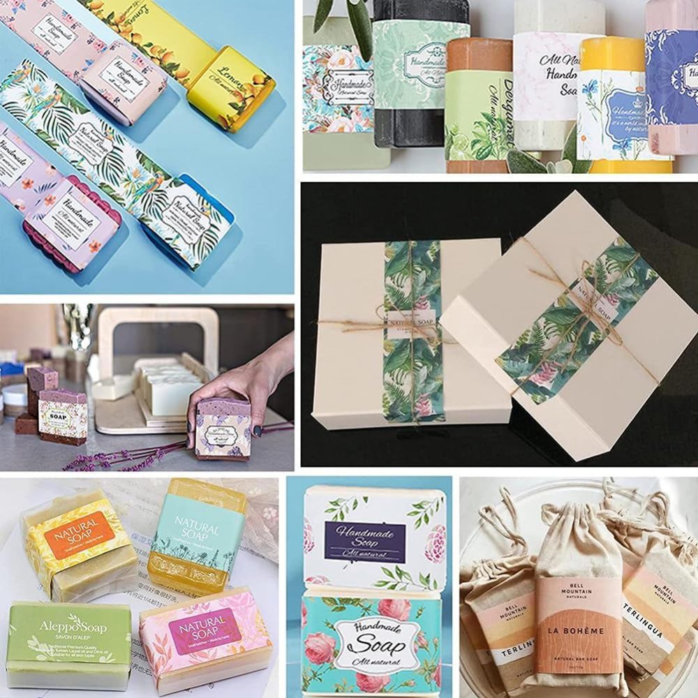 90 Adet El Yapımı Etiket Bandı - Kraft Soap Label incelemesi ve fiyatı