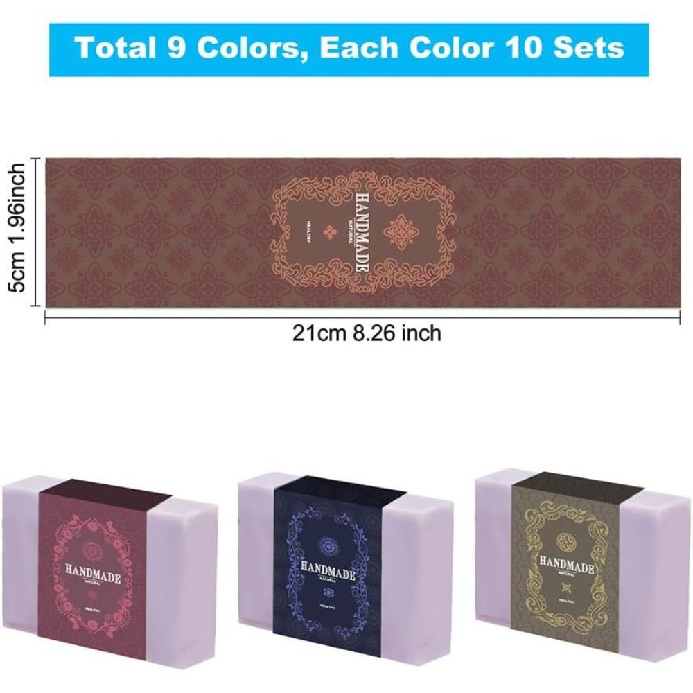 90 Adet El Yapımı Etiket Bandı - Kraft Soap Label incelemesi ve fiyatı