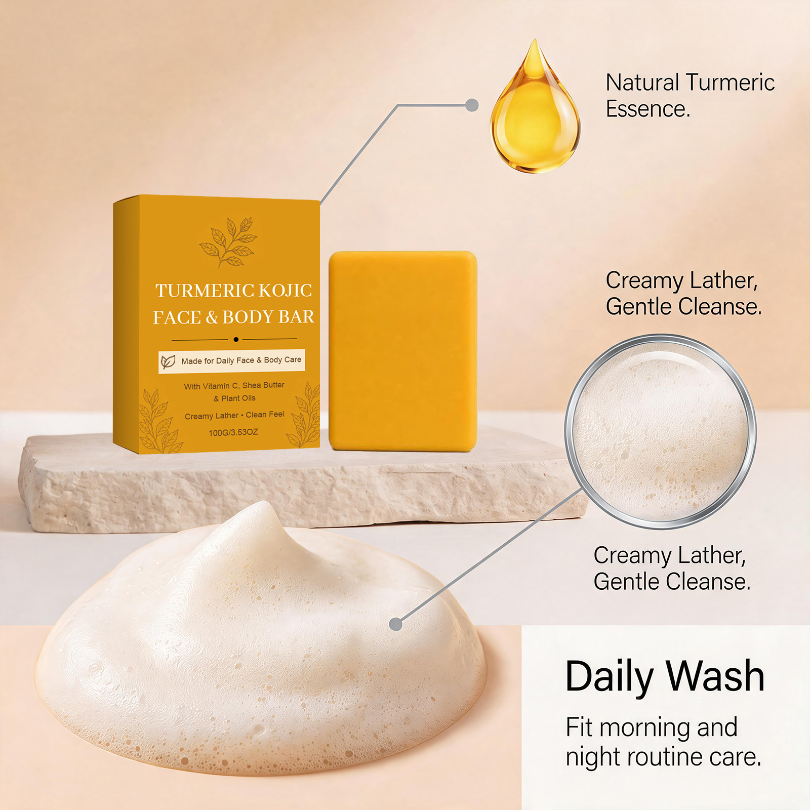 Zerdeçal Kojik Asit El Yapımı  - Soap Making Unit incelemesi ve fiyatı