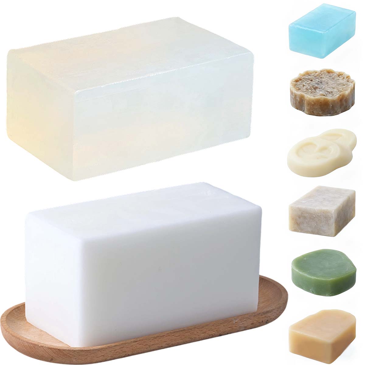 1000G Kutu Şeffaf Beyaz Gliser - Soap Making Kit For Beginners incelemesi ve fiyatı